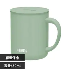 THERMOS �T�[���X �^��f�M�}�O�J�b�v 450ml JDG-452C �y�[���O���[��