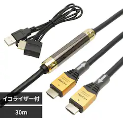 �z�[���b�N �C�R���C�U�[�t�� HDMI�P�[�u�� 30m �S�[���h HDM300-595GD