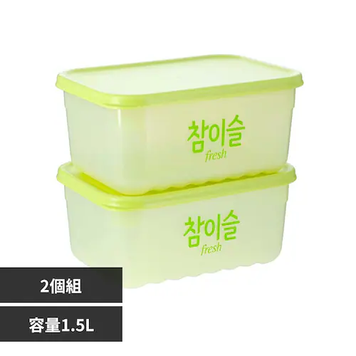 LIV PLUS JINRO �`���~�X�� �ۑ��e�� 1.5L 2�Z�b�g �O���[�� HLE5400NS2RG_0