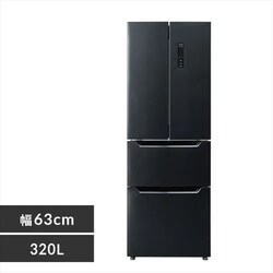 y󂠂zyݒuz ① 320L  e2iⓀ129L XMt t`hA ݒu 63.5cm IRSN-32B-B ubN