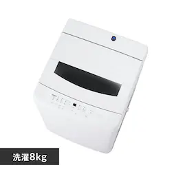 @ 8kg ݒu K`吅 ߐ l炵 t@~[ ITW-80B01-W zCg