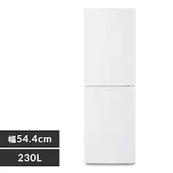 y15%OFFz yݒuz ① 230L  eʗⓀ87L 1l炵 ƒp 2hA 54.4cm IRSN-23B-W zCg