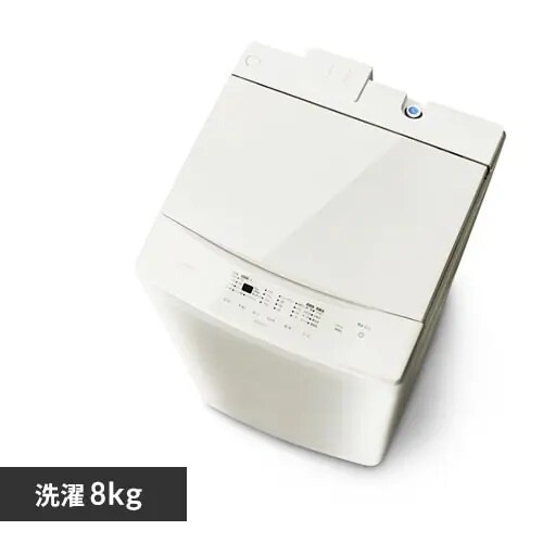 y34OFFzy󂠂zyݒu݁z@ 8kg ݒu K`吅 KXgbv l炵 t@~[ IAW-T806CW zCg_0