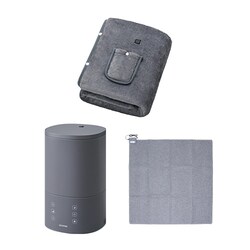 �y�~���Ɠd�Z�b�g�zUSB�d�C�ѕz 130�~80cm / ������ �n�C�u���b�g�� 3.8L �O���[ / �z�b�g�J�[�y�b�g 2�� 176�~176�p