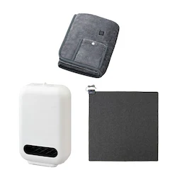 �Z���~�b�N�q�[�^�[ �l���Z���T�[ �z���C�g / �z�b�g�J�[�y�b�g 2�� 176�~176cm / USB�d�C�ѕz 90�~60cm �O���[