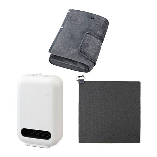 �Z���~�b�N�q�[�^�[ �l���Z���T�[ �z���C�g / �z�b�g�J�[�y�b�g 2�� 176�~176cm / USB�d�C�ѕz 160�~80cm �O���[_0