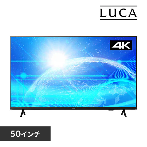 モニター 50インチ ディスプレイ 大型 設置費込み LUCA DO-DU504S-B ブラック_0