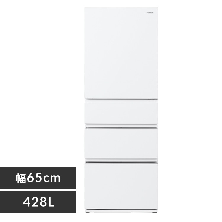 アイリスオーヤマ 冷凍庫 80L スリムタイプ 幅35.6cm 小型 家庭