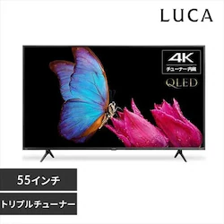 �y�󂠂�z�y�ݒu��+���T�C�N���z�e���r 55V�^ 4K QLED LUCA 55X�pUC35���y�\��z2�����{���딭���\��