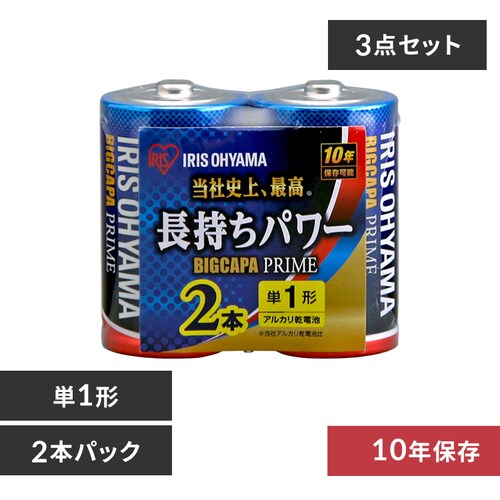 �y�󂠂�z�y�g�p��������2032�N7���z�y2�{�p�b�N�z �A���J�����d�r �P1�` BIGCAPA PRIME 1LR20BP/2S_0