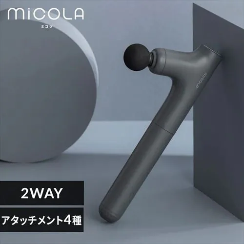 MiCOLA ビューティーケアガンプラス FRT-M02-H ダークグレー【ラッピング対象商品 黒色】_0