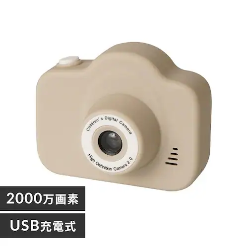 ちゃいなび キッズカメラ ks-cam クリーム_0