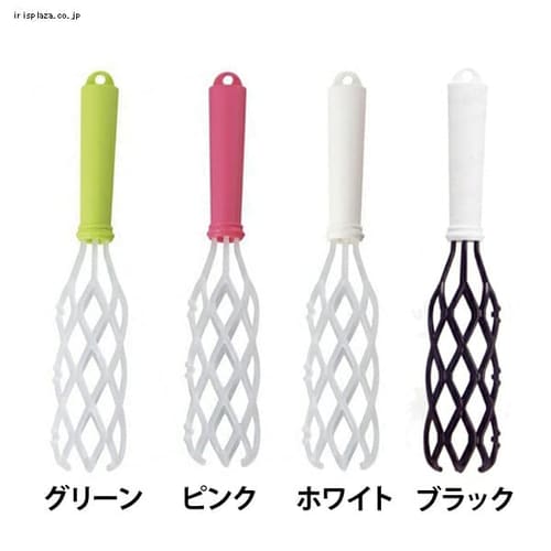 米とぎ棒 KT・BL-793 グリーン・ピンク・ホワイト・ブラック【プラザセレクト】