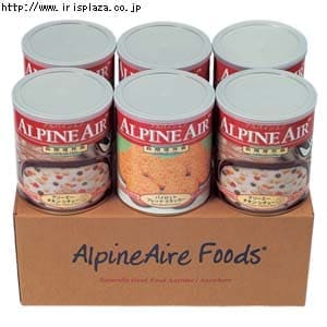 【クリックで詳細表示】非常食 アルパインエア[ALPINE AIRE] セイフティセット 60食相当【プラザセレクト】