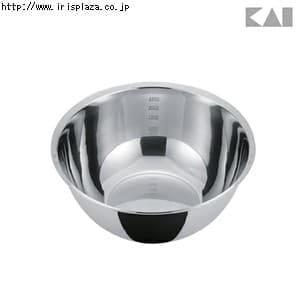 【貝印】NCD 深型ボール(目盛付) 15cm・18cm・21cm・24cm【プラザセレクト】