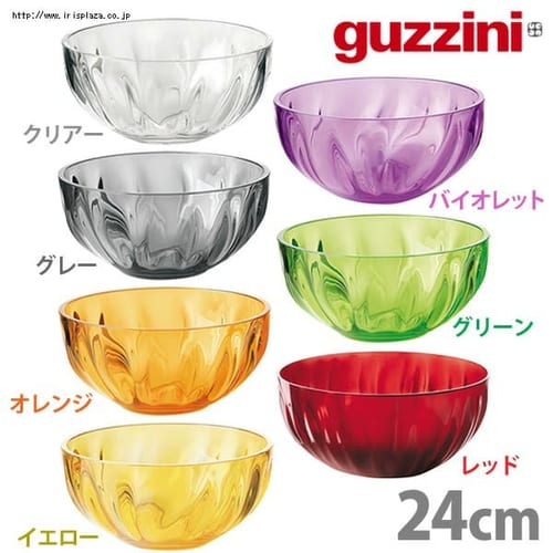 グッチーニ アクリルボール 2008 24cm クリアー