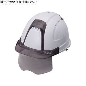 【予約】トーヨーセフティー　シールド付ヘルメット　No.391F-S-C　白【プラザセレクト】 ※8〜14営業日以内発送予定