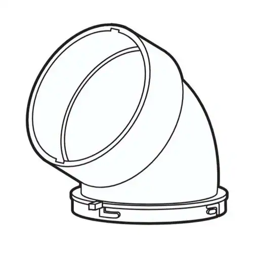 ダクト用エルボ≪スポットクーラーISAC-1201 ISAC-0802用≫953065_0