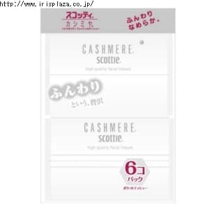  【3パックセット】【16パックセット】スコッティ カシミヤポケット20枚（10組）×6パック【プラザマーケット】
