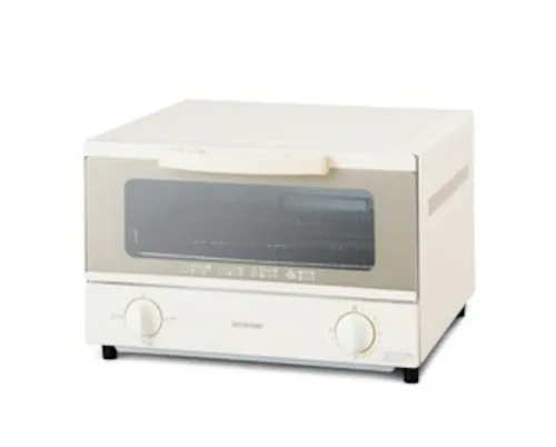【訳あり】オーブントースター 4枚焼き EOT-032-CW ホワイト _0