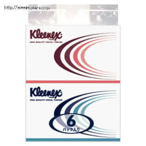 ポケットティッシュ 6パック クリネックス_0