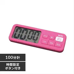 TANITA �ł������v���X�^�C�}�[ �^�j�^ TD-395 �s���N 