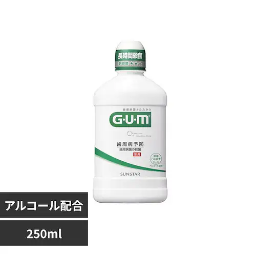 GUM GUM デンタルリンス 250ml レギュラータイプ_0