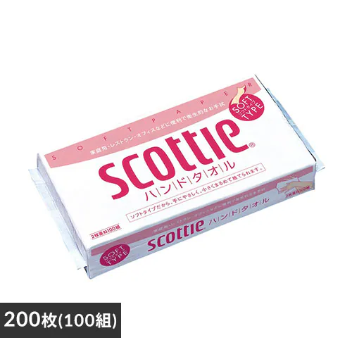 ハンドタオル 1パック スコッティ