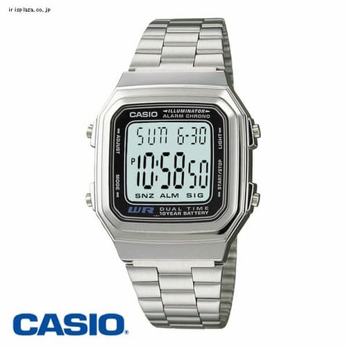  CASIO(カシオ) メンズ デジタル腕時計スタンダードウォッチ A178WA-1AJF【プラザセレクト】