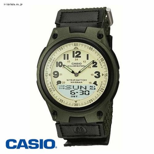 ＜アイリスプラザ＞ CASIO(カシオ) メンズ アナデジ（アナログ・デジタル）腕時計スタンダードウォッチ AW-80V-3BJF画像