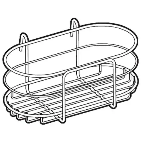 かご(深)≪浴室突っ張りラック2段 3段 BLT-19/BLT-25用≫990127_0