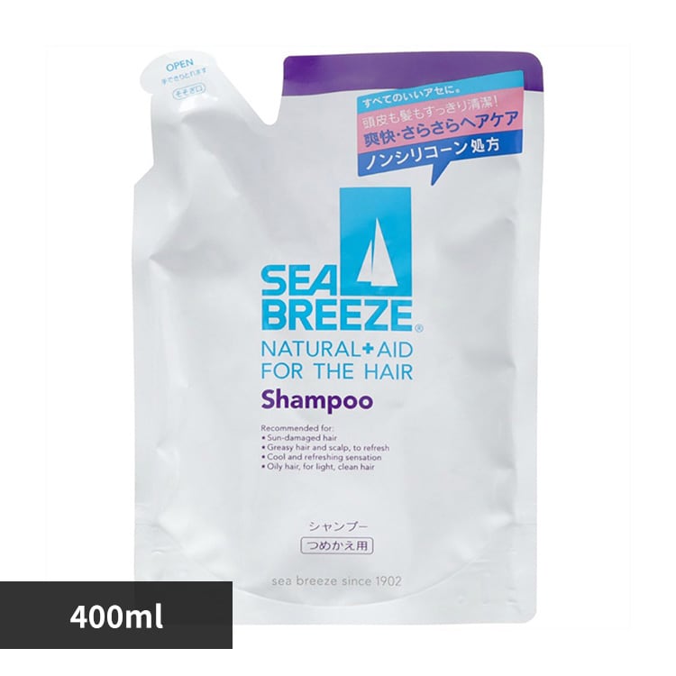 シーブリーズ シャンプー 詰替 400mL 13110【プラザセレクト】