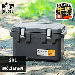 �N�[���[�{�b�N�X HUGEL 20L ��6.1���ۗ� 6�ʐ^��f�M�p�l�� �^��f�M ��e�� VITC-20 �`���R�|���O���[�@