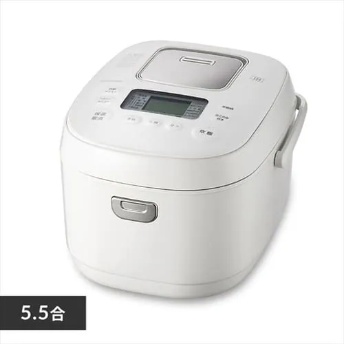 炊飯器 5.5合 IH 50銘柄炊き RC-IKA50-W 極厚火釜 ホワイト 【前払い 