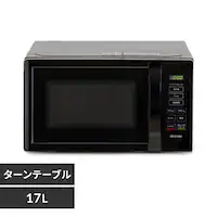電子レンジ 17L ターンテーブル IMB-T178-W ホワイト H100943 