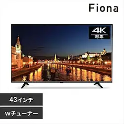 y󂠂zer 43V^ 4KΉ Fiona 43UB10PCy\z