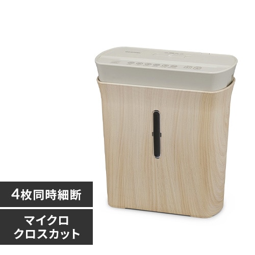 シュレッダー マイクロクロスカット 4枚同時細断 KPS-A4M-NO