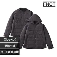 ���ȕۉ��t�[�h�t���u���]�� FC22504-BKXL XL�T�C�Y �u���b�N