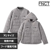 ���ȕۉ��t�[�h�t���u���]�� FC22504-MGXL XL�T�C�Y �~�f�B�A���O���[