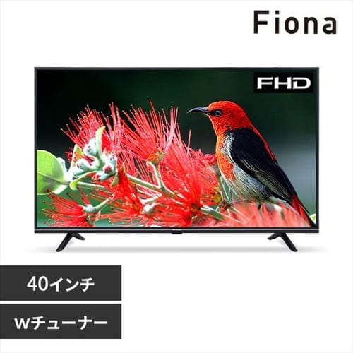 ＜アイリスプラザ＞ フルハイビジョンテレビ 40V 40FB10PB ブラック