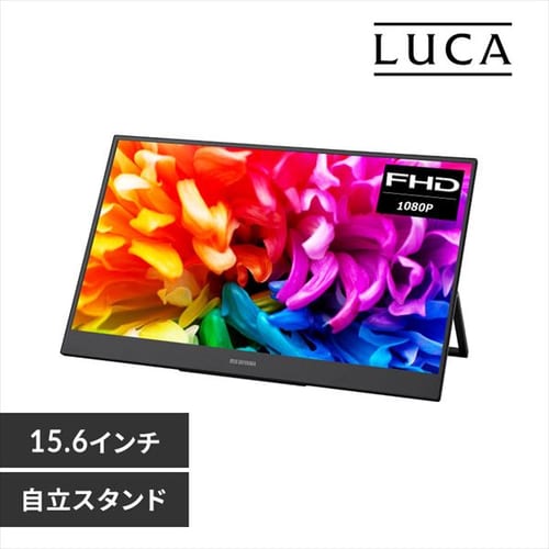 ポータブルモニター 15.6インチ DP-BF162S-B ブラック H103160F