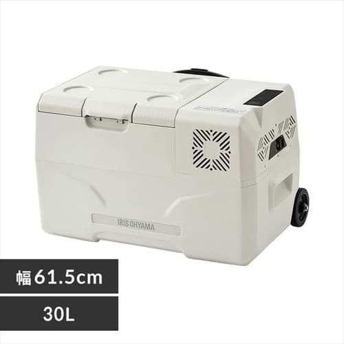 冷蔵庫 30L ポータブル 幅61.5cm IPD-3B-W ホワイト H103257