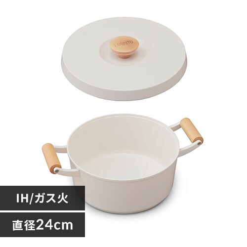    24cm IH/KXΑΉ LUONTO LUO-P24 zCg_0