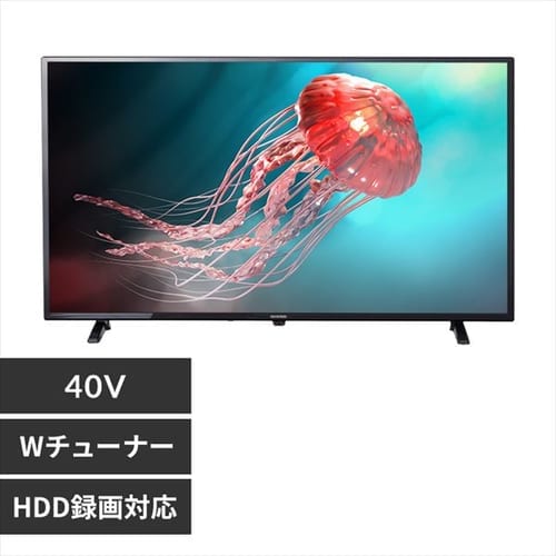 ＜アイリスプラザ＞ 40V型 2K液晶テレビ LT-40E420B ブラック画像