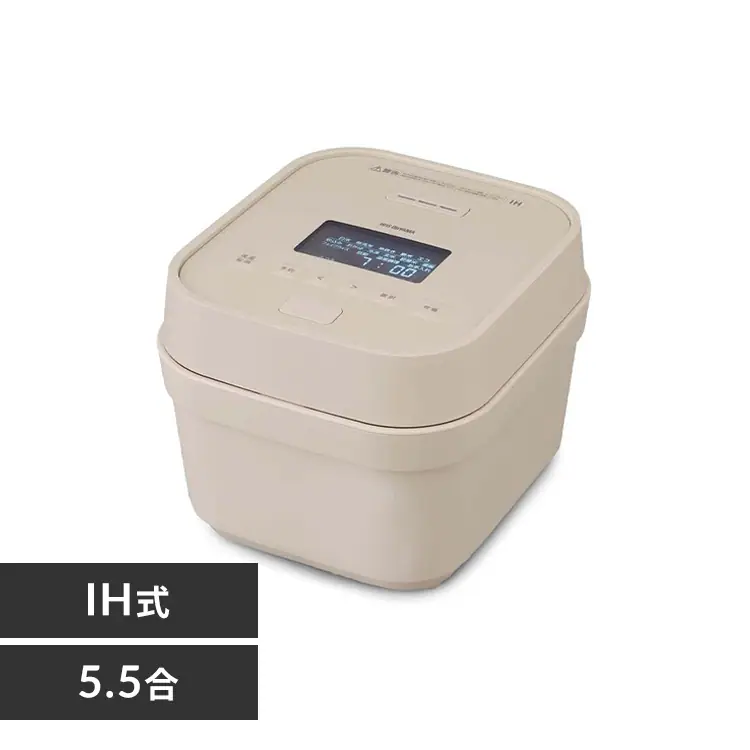 炊飯器 5.5合 IH 50銘柄炊き RC-IGA50-C 糖質抑制メニュー 極厚火釜 