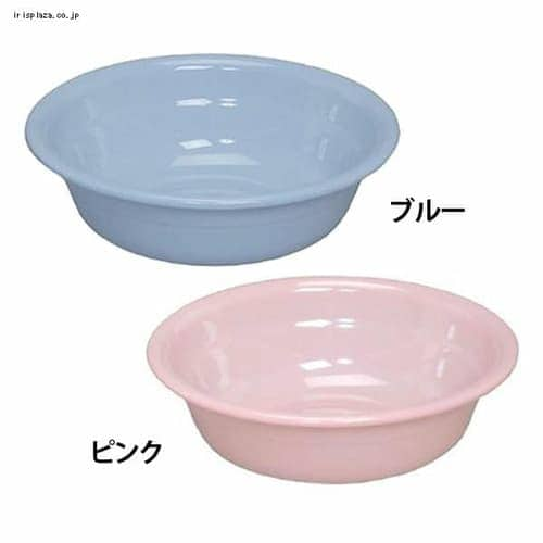 【クリックでお店のこの商品のページへ】オフタイム 洗面器 OBO-300 ブルー・ピンク【抗菌剤配合】