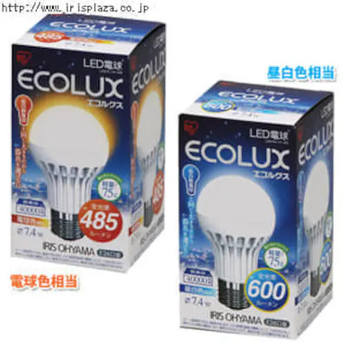 LED�d���@(485lm) LDA7L-H-V5 �d���F�����E(600lm) LDA7N-H-V5 �����F����_0