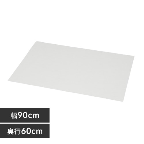 デスクマット E型 幅90×奥行60 DMT-9060E H259320 │アイリスオーヤマ
