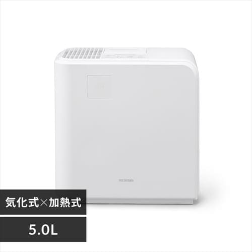 ＜アイリスプラザ＞ 気化ハイブリッド式加湿器500ml HVH-500R1 全2色画像