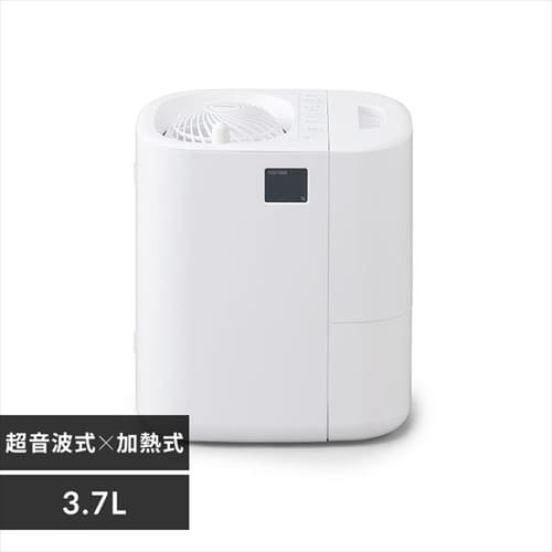 ＜アイリスプラザ＞ サーキュレーター加湿器 HCK-5520-W ホワイト画像